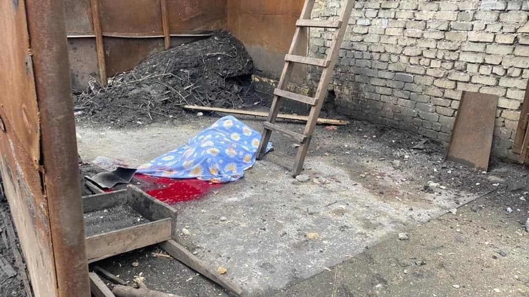 Наслідки російських авіаударів по Торецьку, 21 грудня 2023 року