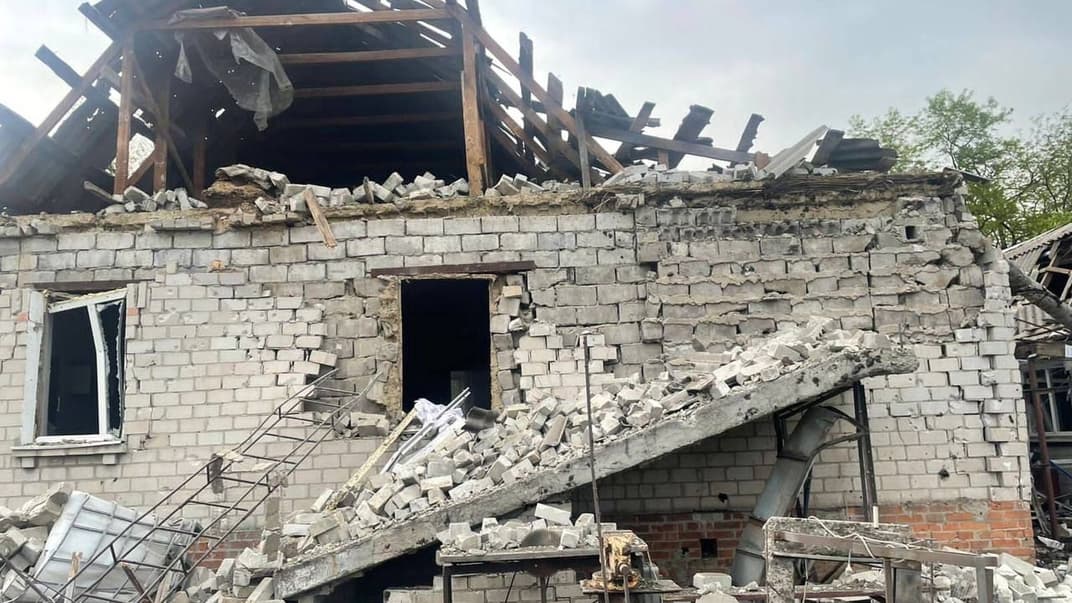 Наслідки ракетної атаки по Дніпру