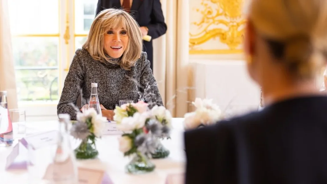 Перша леді Франції Бріжит Макрон Перша леді Франції Бріжит Макрон