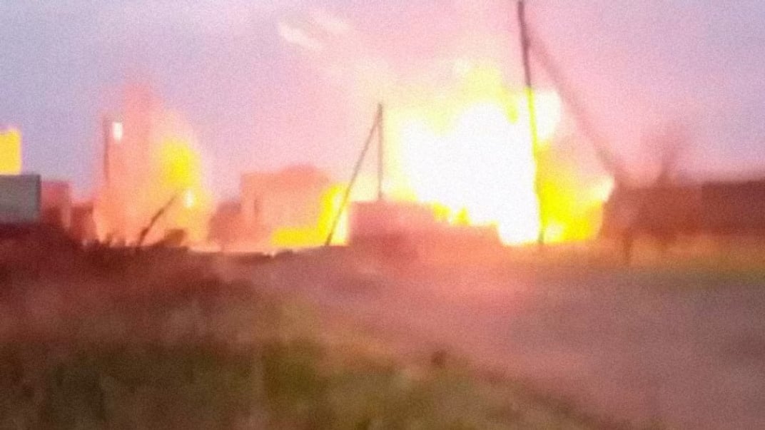 У Мелітополі підірвали броньований автомобіль «Тигр» з «кадирівцями»