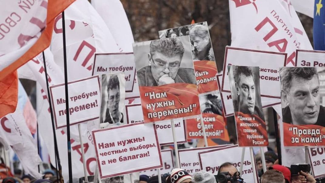 Марш пам'яті Бориса Нємцова в Москві