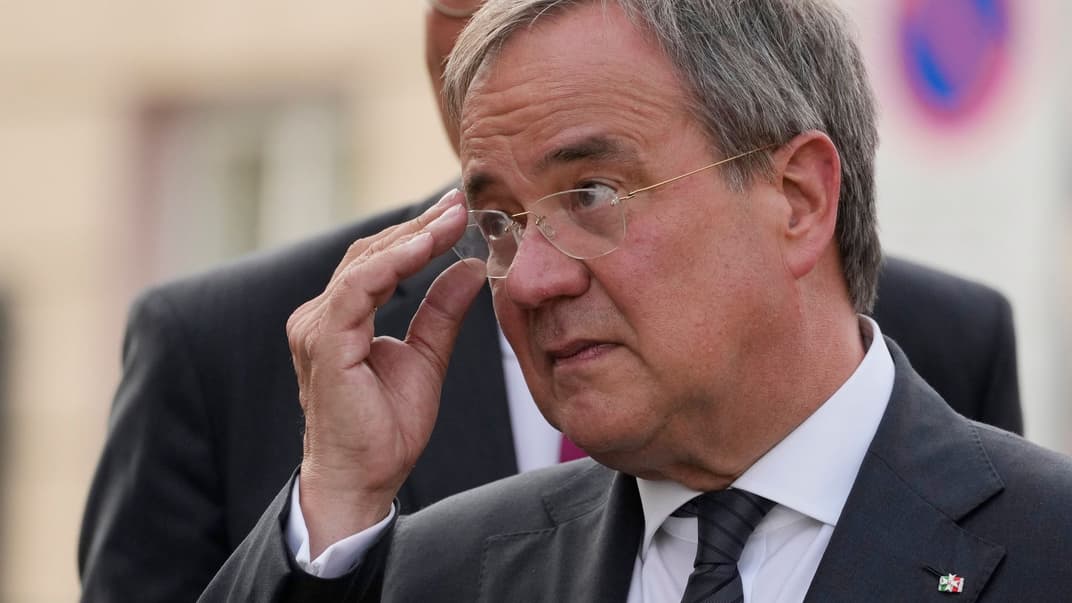 Армін Лашет під час візиту до Варшави, Польща, 31 липня 2021 року