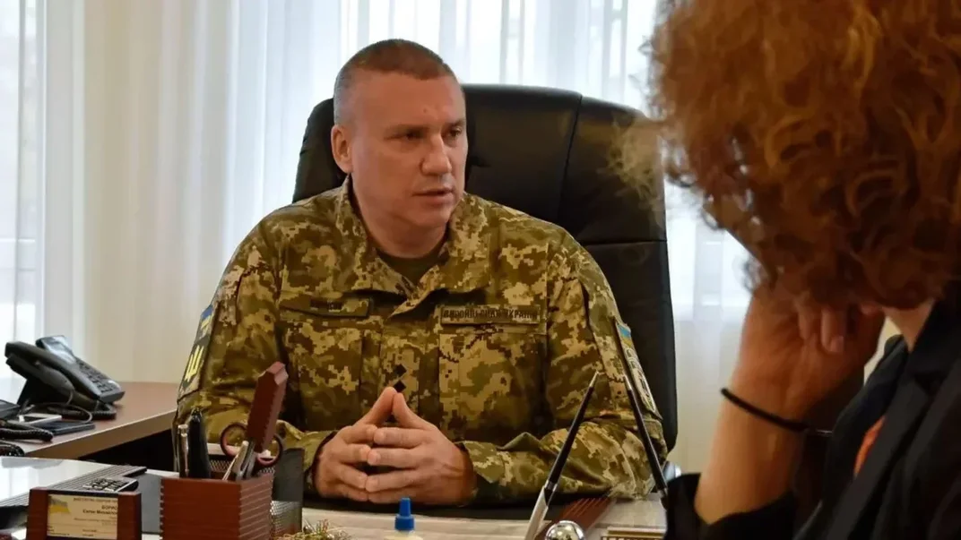Колишній військовий комісар Одеського обласного територіального центру комплектування та соціальної підтримки, полковник Євген Борисов