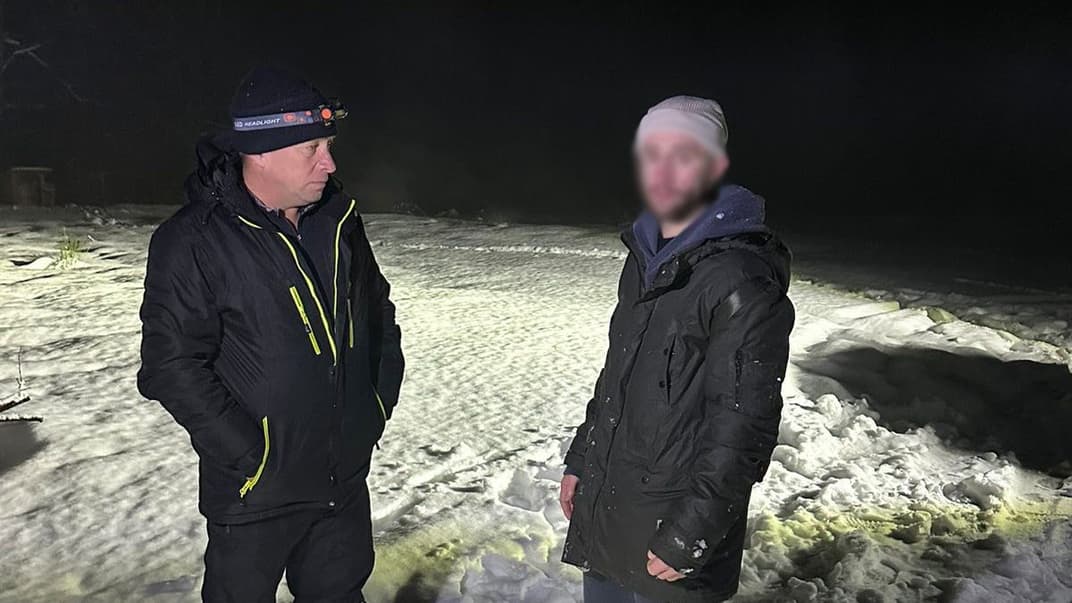 В Рождественскую ночь в Карпатах заблудился турист