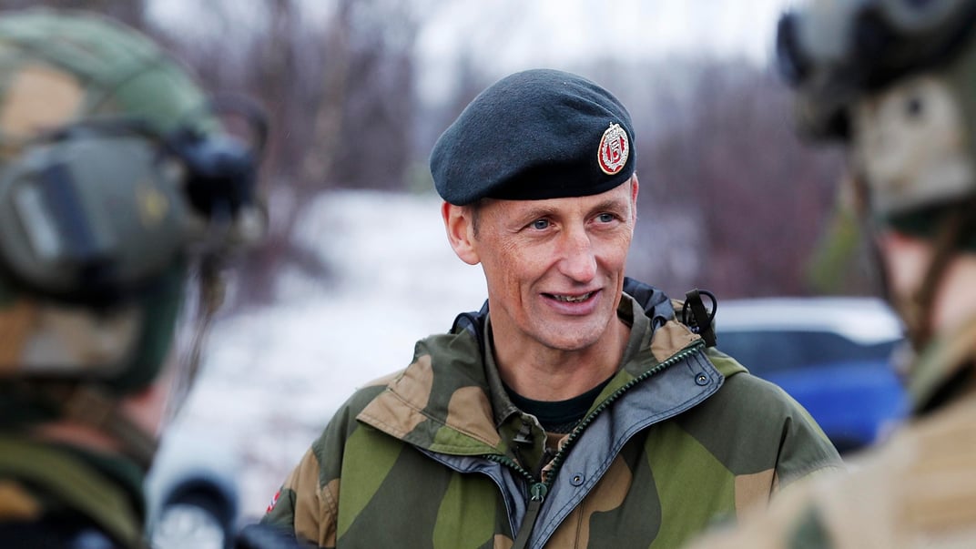 Головнокомандувач Збройних сил Норвегії генерал Ейрік Крістофферсен