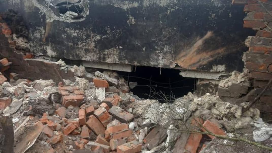 Наслідки російських обстрілів Зноб-Новгородської громади Сумської області 2 грудня 2022 року