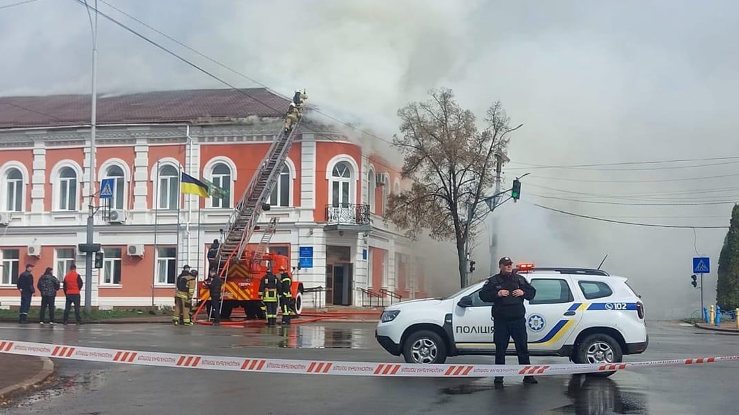 Последствия российского удара по Прилукам 7 апреля 2026 года