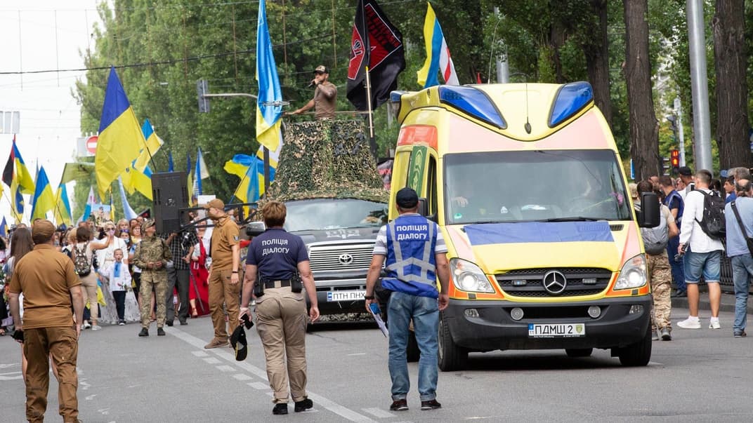 На заходах до Дня Незалежності у Києві нарахували близько 20 тисяч людей