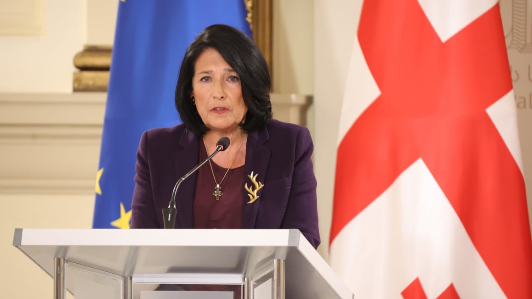 Президент Грузии Саломе Зурабишвили
