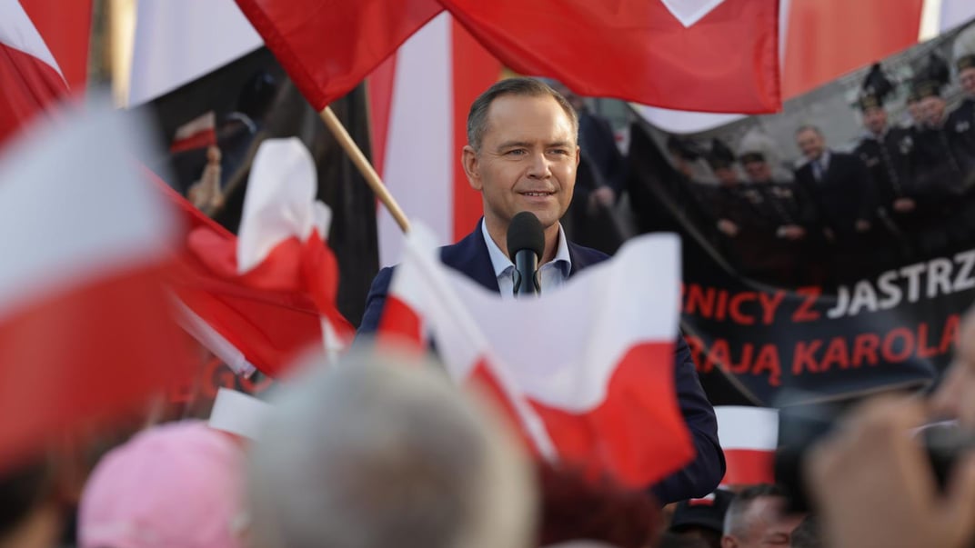 Кандидат у президенти Польщі Кароль Навроцький