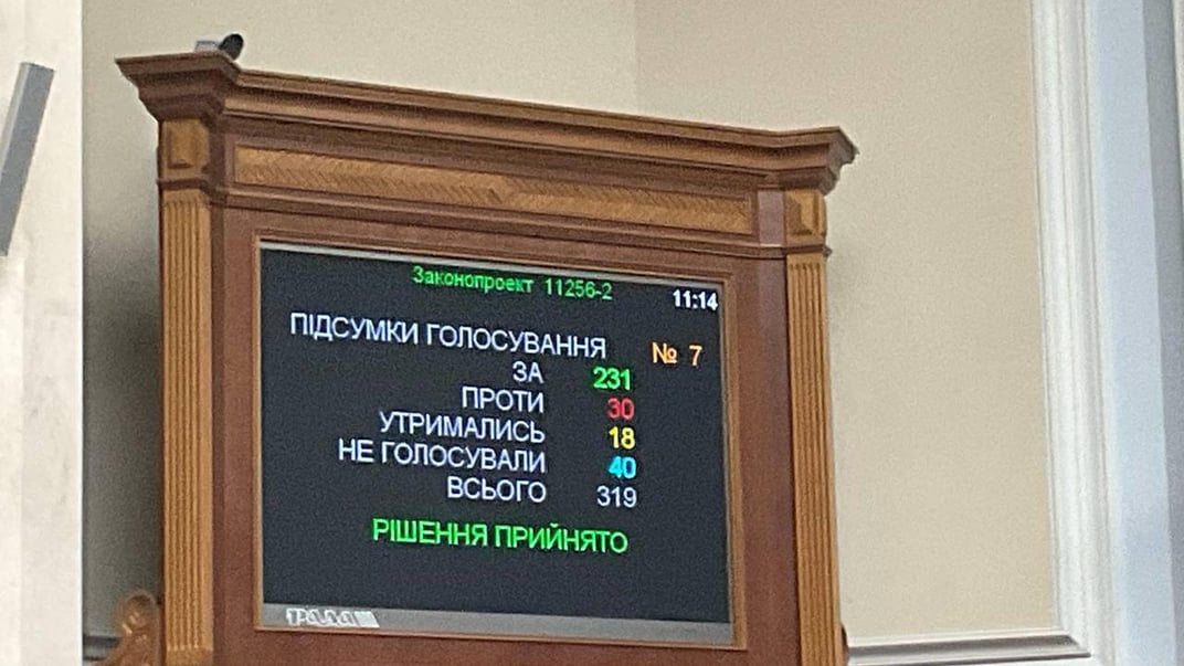 Голосування у Верховній Раді