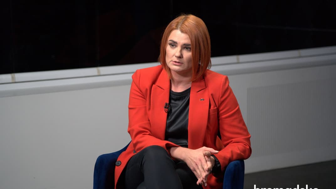 Депутатка Людмила Буймістер у студії hromadske, 19 жовтня 2021 року