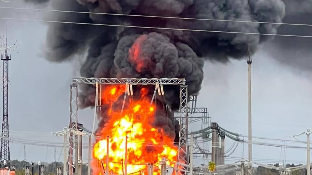 У Бєлгородській області рф обстріляли підстанцію, 11 жовтня 2022 року