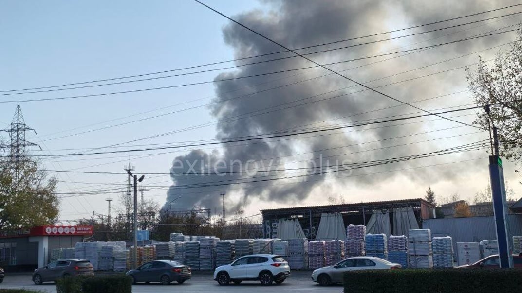 Наслідки пожежі у російському Таганрозі