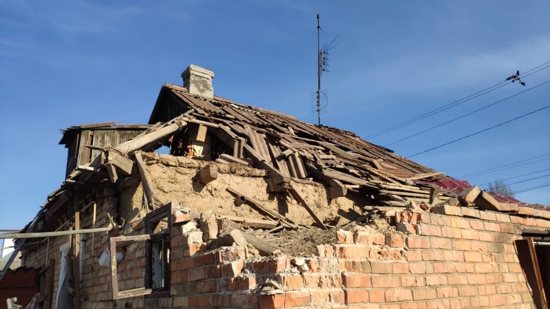 Наслідки обстрілу Марганця Дніпропетровської області