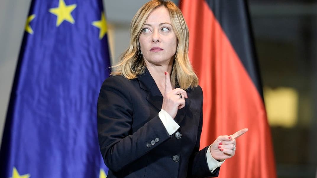 Иллюстративная фотография. Премьер-министр Италии Джорджия Мелони, ноябрь 2023 года