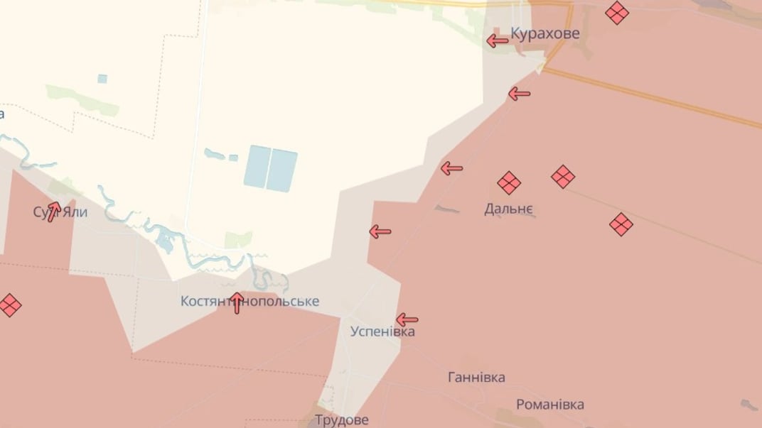 Один из участков фронта в ответственности группировки «Хортица»