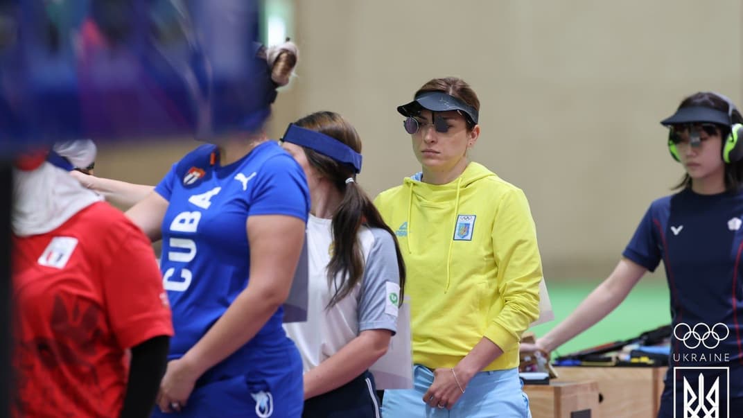 Українська спортсменка Олена Костевич на Олімпіаді в Токіо