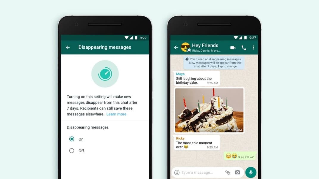 У WhatsApp з’являться повідомлення, що зникають. Месенджер хоче зробити переписку якнайближчою до людського спілкування
