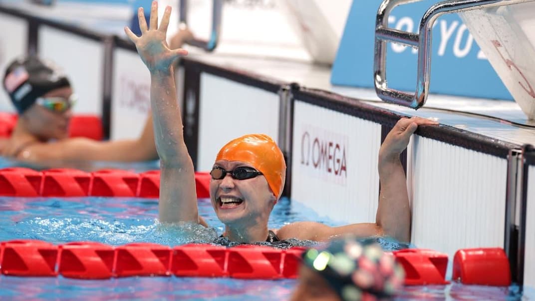 Єлизавета Мерешко після перемоги на Паралімпійських іграх у Токіо, 25 серпня 2021 року