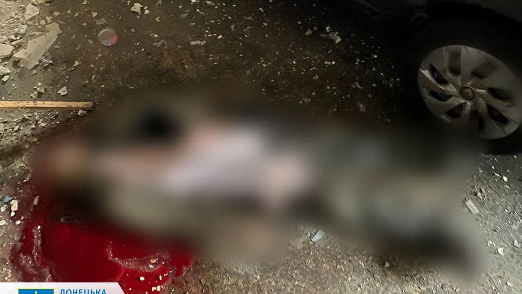 Загиблий унаслідок авіаударів росіян по Торецьку, 21 грудня 2023 року