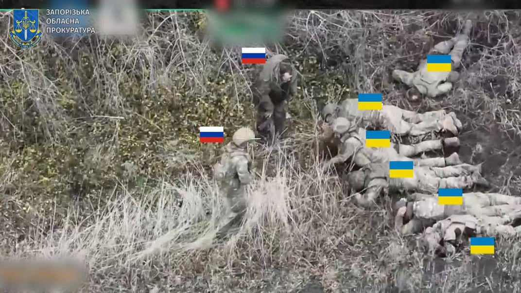 російські військові беруть у полон 6 українських військових