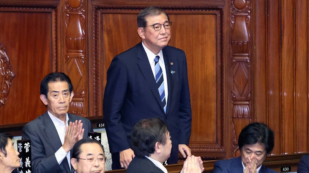 Бывший министр обороны Японии Исиба Сигеру официально стал премьер-министром страны, 1 октября 2024 года