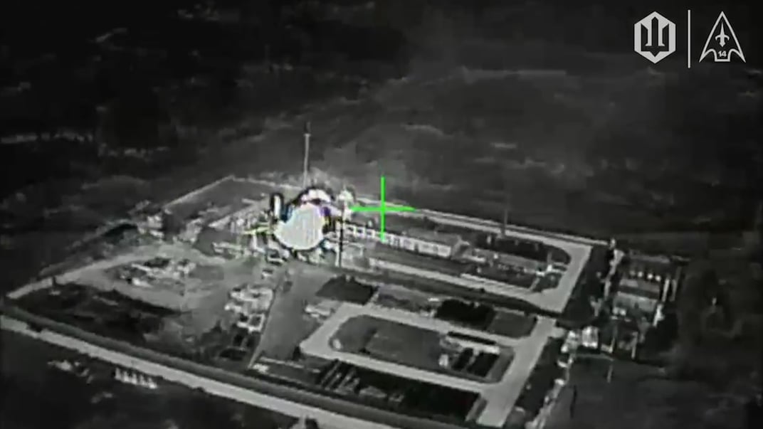 Атака на ГРС в Луганской области