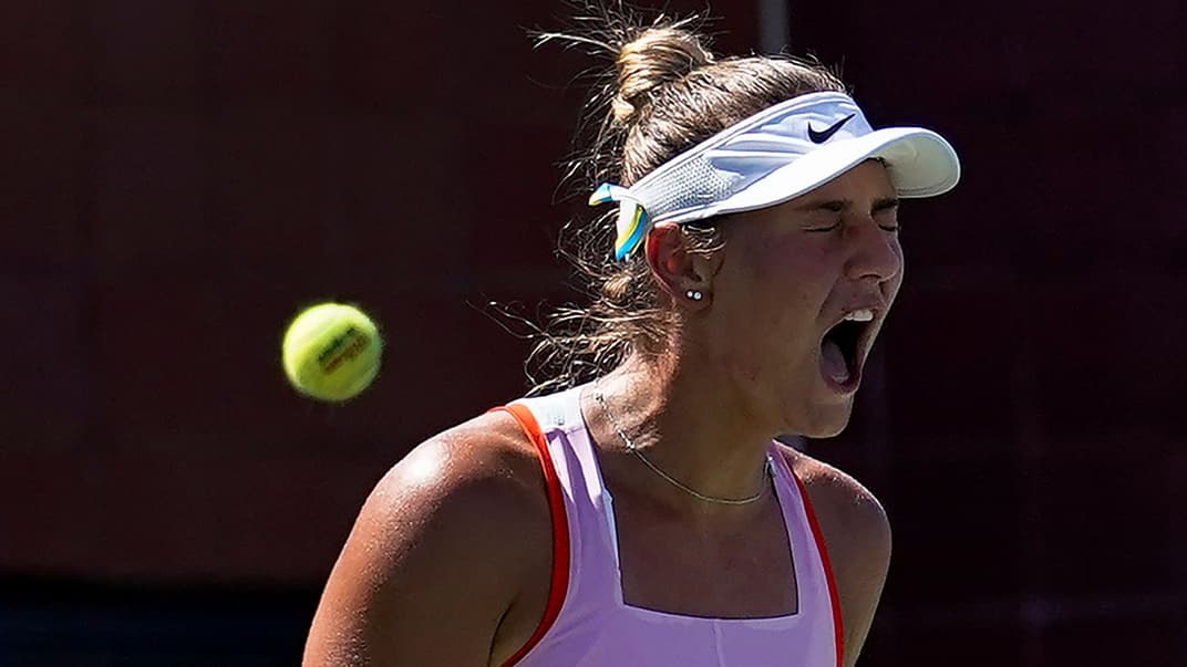 Марта Костюк во время U.S. Open, 1 сентября 2022 года