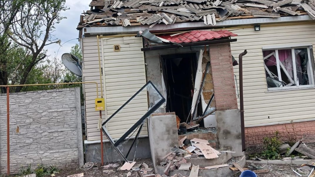 Иллюстративное фото. Последствия российских обстрелов в Сумской области, 15 мая 2025 года