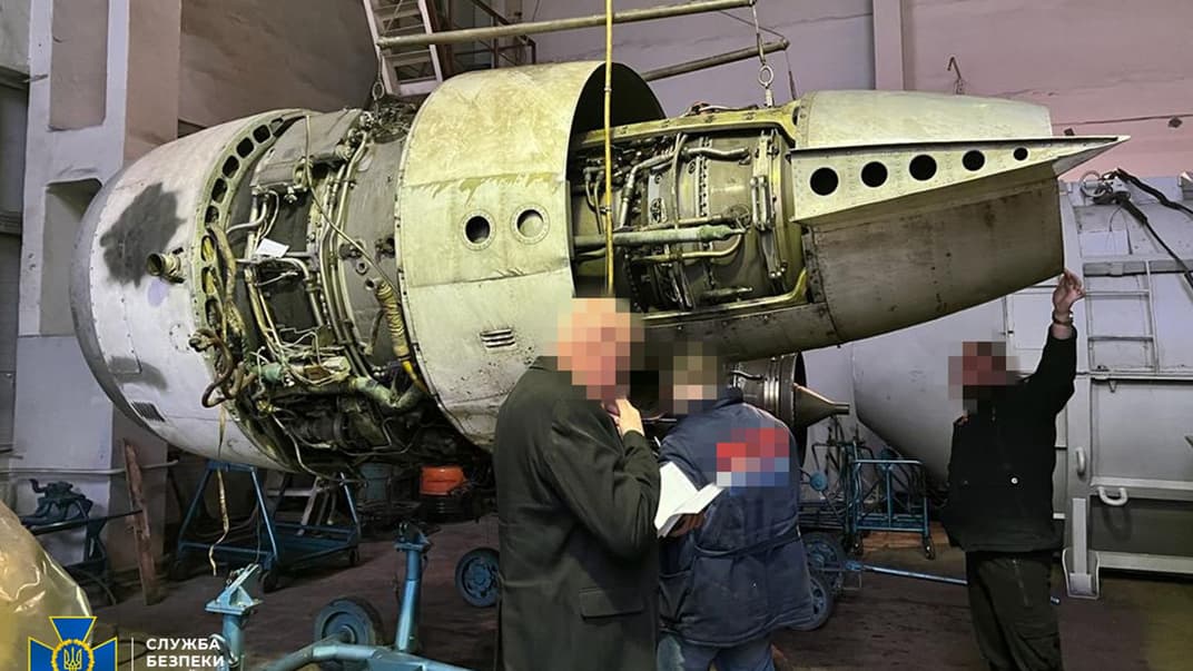 Двигун, який намагалися відправити в Іран