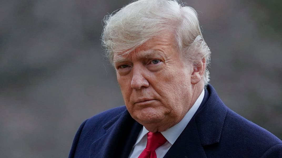 45-й президент США Дональд Трамп, 31 декабря 2020 года