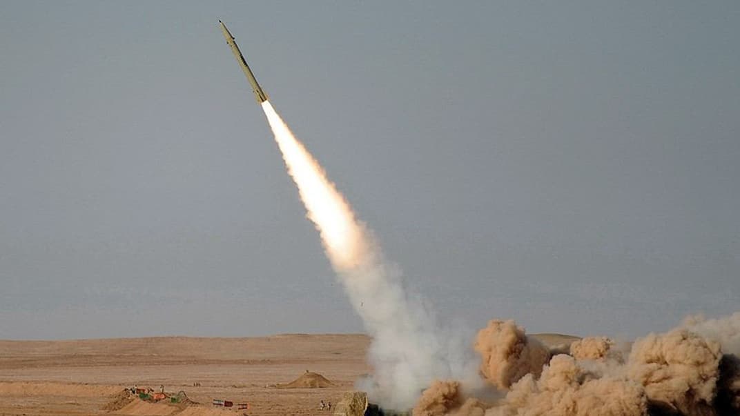 Запуск Fateh-110  на військових навчання Ірану «Великий пророк 7» в 2012 році. Ілюстративне фото