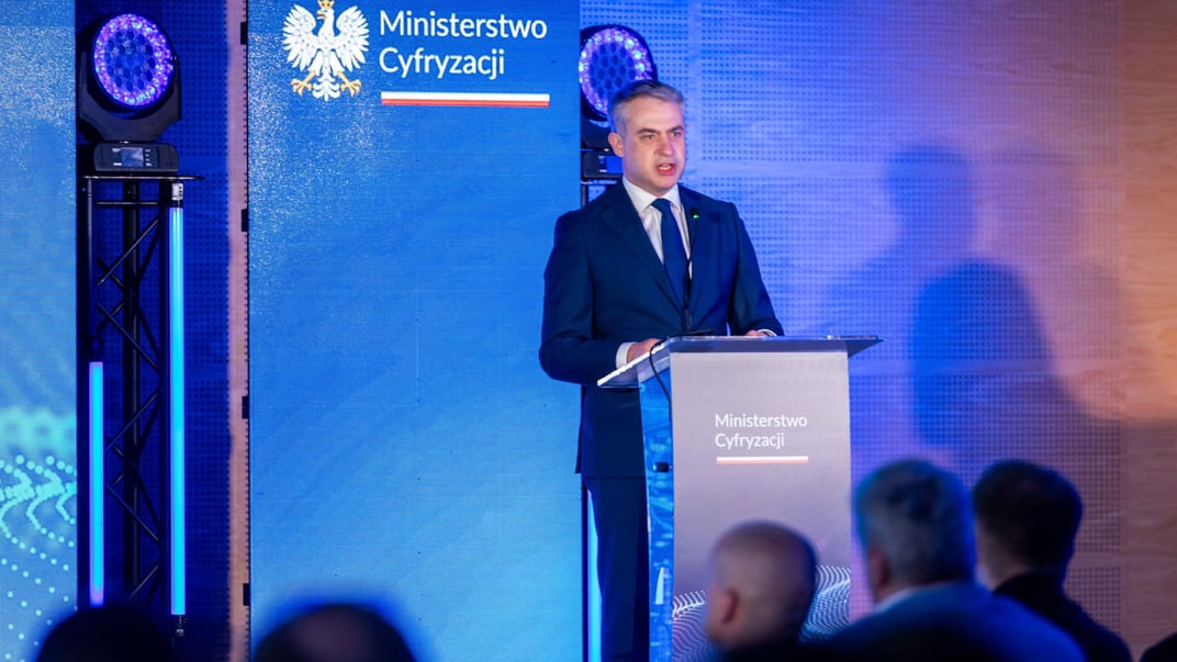 Вице-премьер-министр и министр по цифровым вопросам Польши Кшиштоф Гавковский