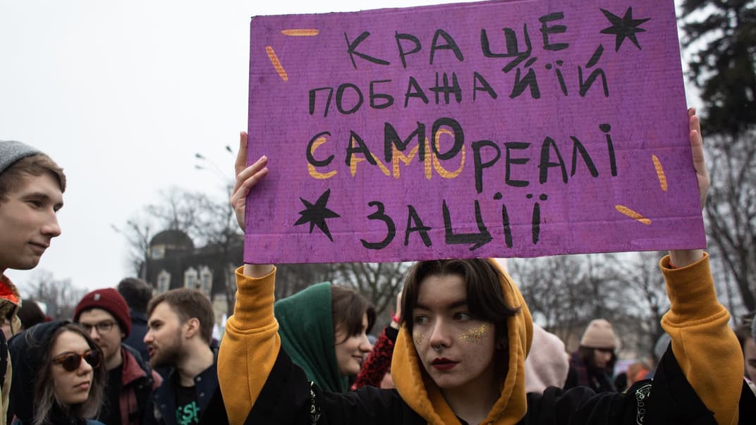 Марш за права жінок, Київ, 8 березня 2020 року