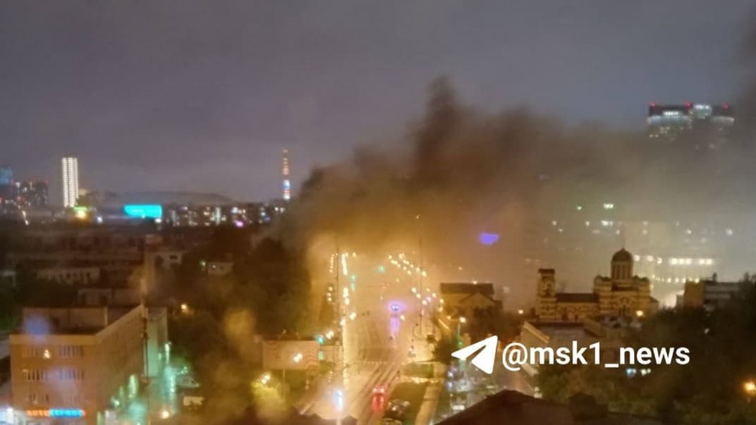 У Москві вночі горіло конструкторське бюро Сухого, у регіонах — атаки дронів
