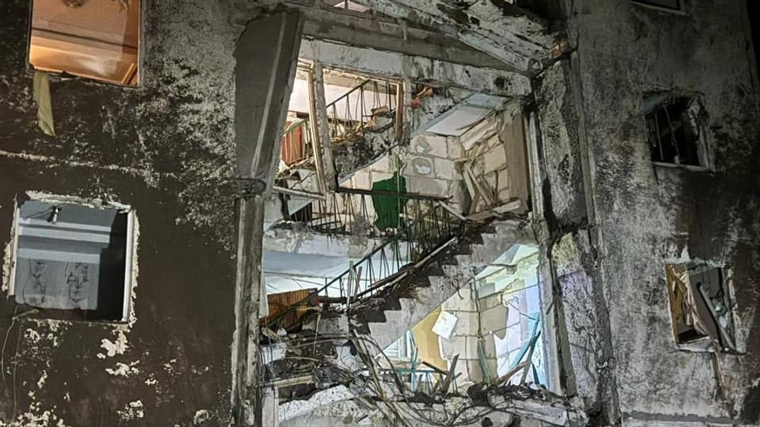 Наслідки російського удару по Херсону, 8 березня 2024 року