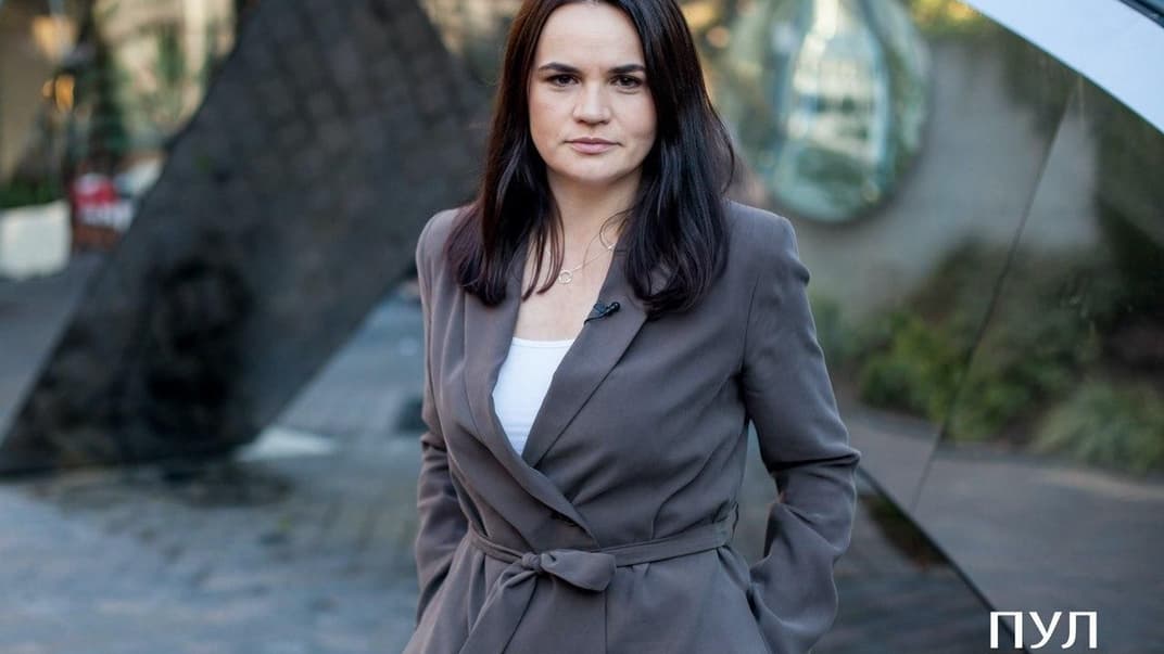 Кандидатка у президенти Білорусі та лідерка опозиції Світлана Тіхановська