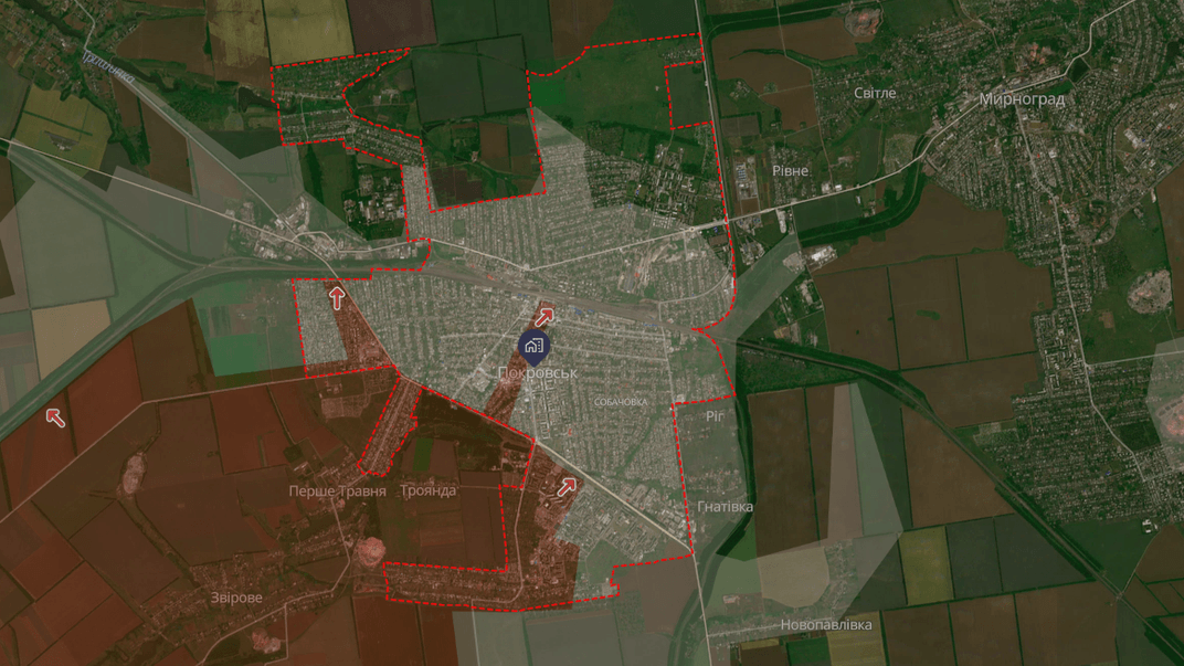 Ситуація у Покровську станом на 10 листопада 2025 року