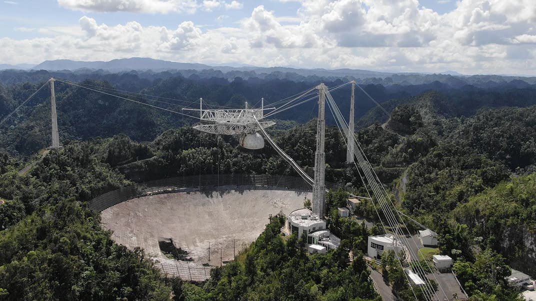 Телескоп «Аресібо» після аварії