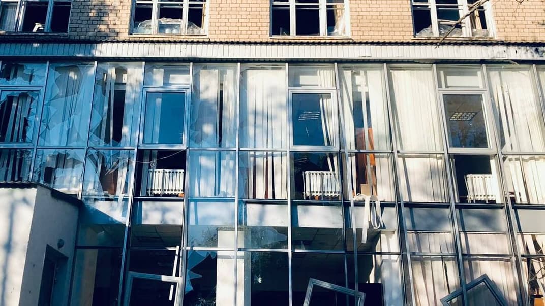 Последствия российских обстрелов Днепропетровской области 15 октября 2022 года