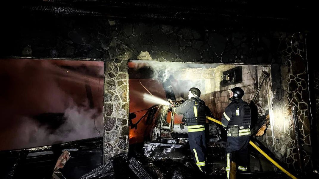 Ліквідація пожежі на Київщині, 26 лютого 2025 року