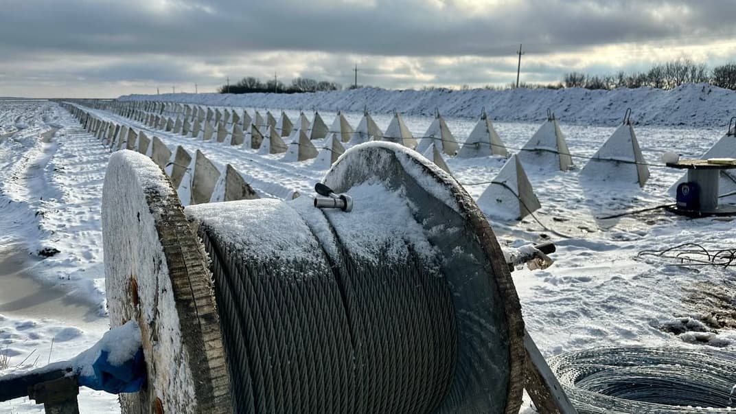 Россия строит линию обороны в Белгородской области