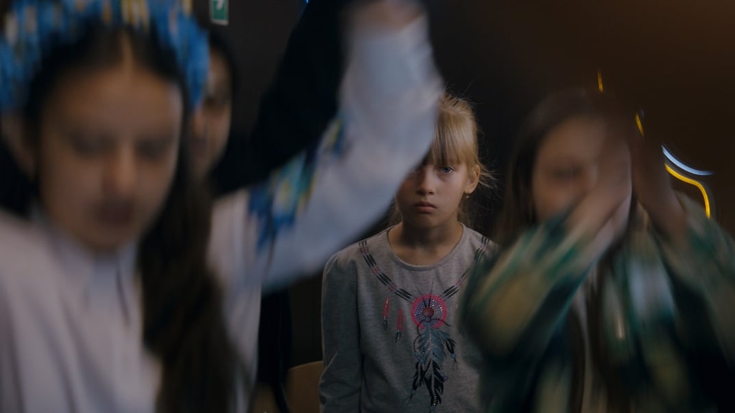 Кадр із документального фільму «Стрічка часу» режисерки Катерини Горностай