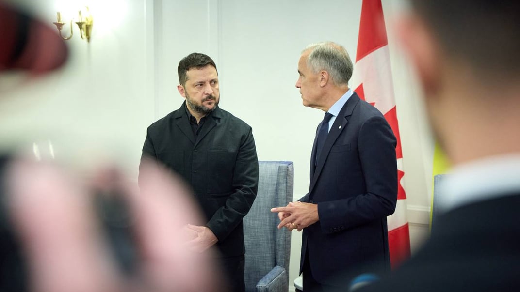 Володимир Зеленський та Марк Карні