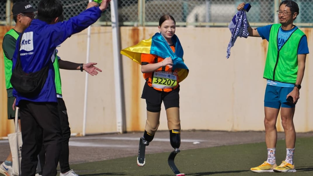 13-річна українка Яна Степаненко пробігла дистанцію на марафоні у Токіо 13-річна українка Яна Степаненко пробігла дистанцію на марафоні в Токіо