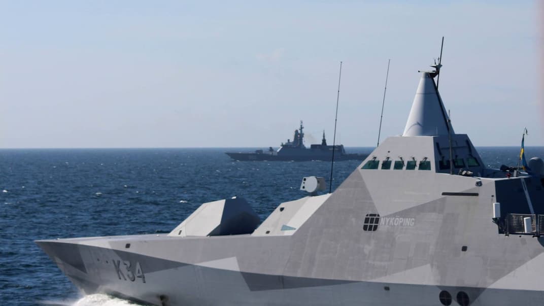 Шведський корвет типу «Вісбю» під час навчань «Балтопс-17», 2017 рік. Ілюстративне фото