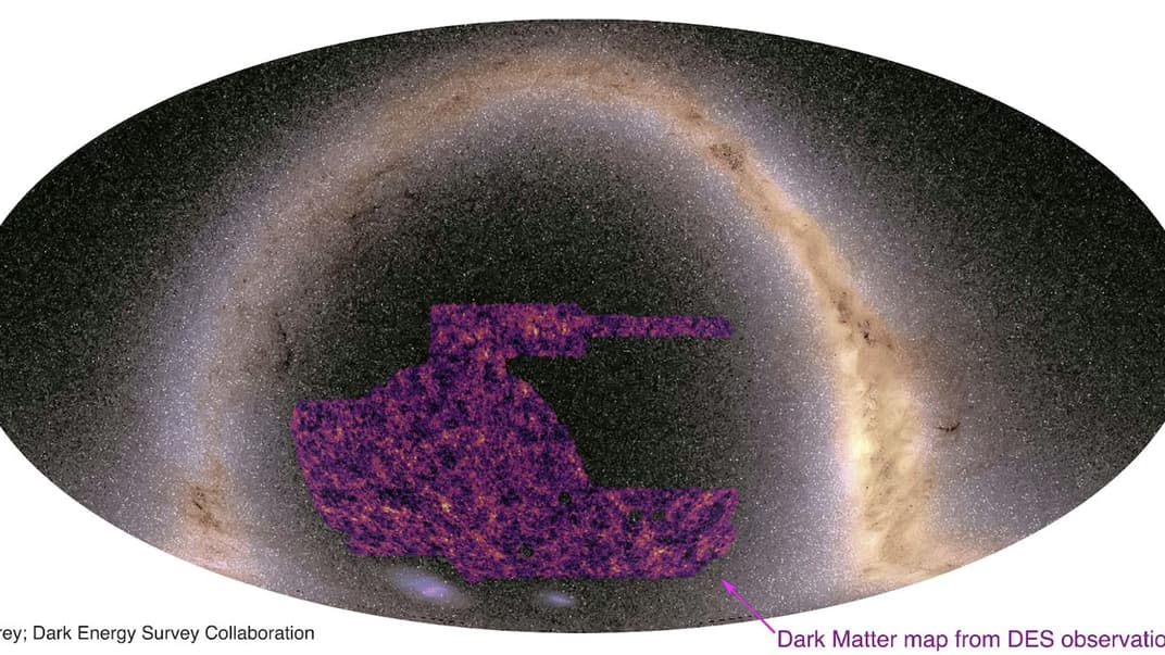 Новая карта темной материи
