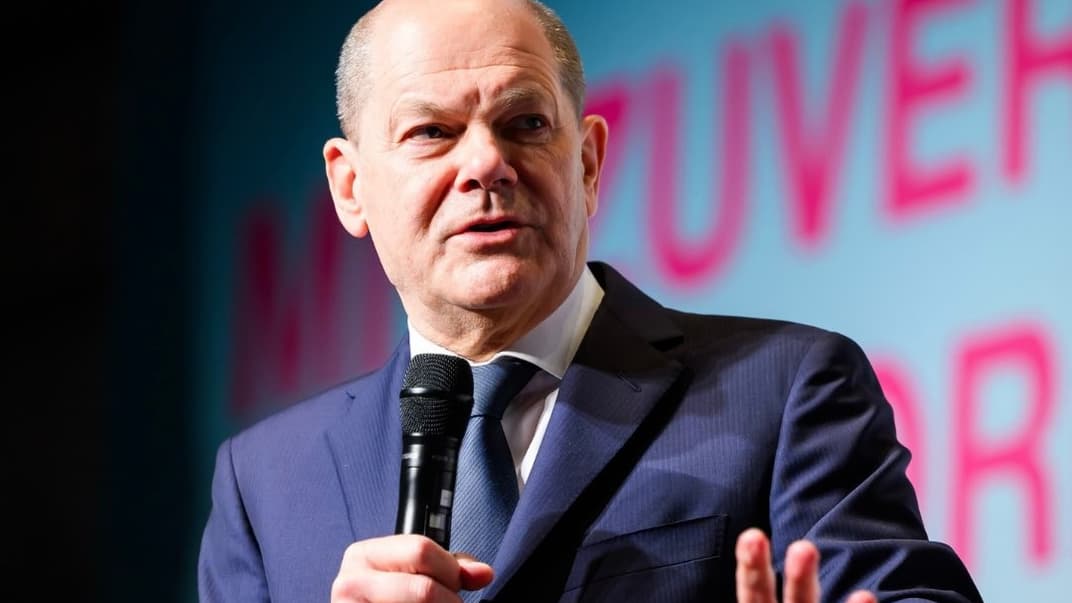 Канцлер Німеччини Олаф Шольц