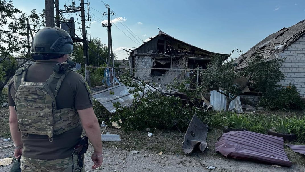 Последствия российских обстрелов Донецкой области 6 июля 2025 года